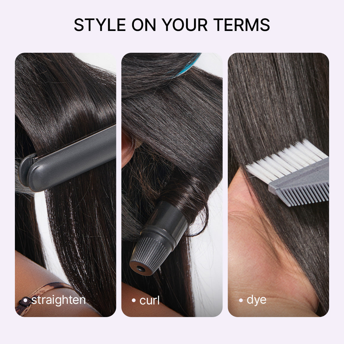 Pre-Separated Feather Crochet Human Hair Extensions Deep Wave / Kinky Straight Protective Style