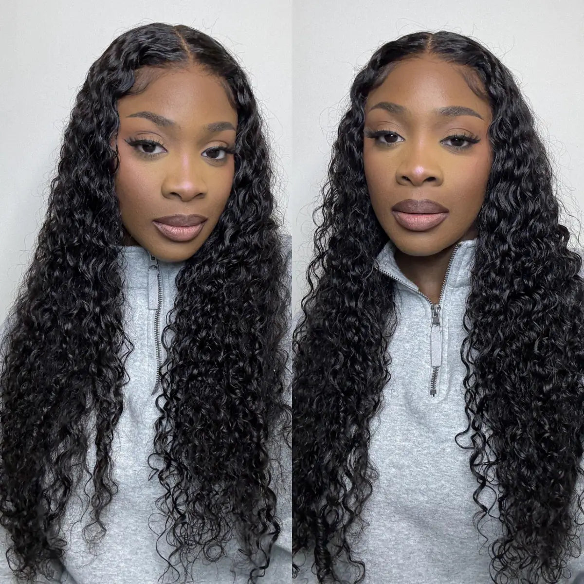 Special Deal | PreMax 250% Density Water Wave Glueless Flexi-Fit Drawstring 13x4 Frontal Lace Fluffy Curly High Density Wig Pre-Cut Lace