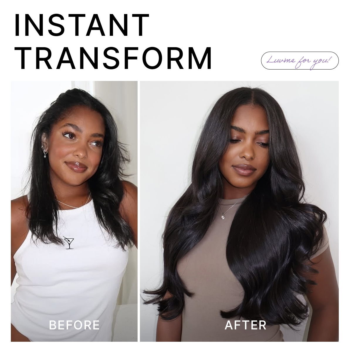 PartingMax Glueless 7x6 Closure HD Lace Loose Body Wave Long Wig Pre-Cut Lace