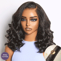 250% Density Loose Wave SilkShield™ Glueless 13x4 HD Lace Front Wig Pre-Cut Lace Flexi-Fit Drawstring Cap