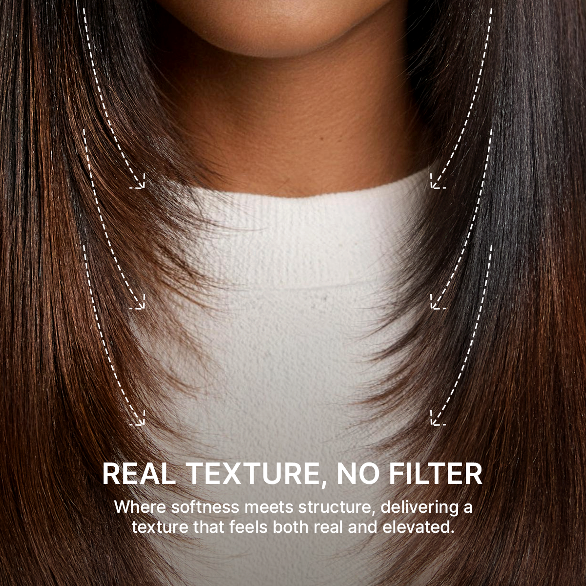 180% Density Ombre Brown Butterfly Cut Layered Light Yaki Straight Glueless 7x6 Closure HD Lace Human Hair Wig Pre-Cut Lace