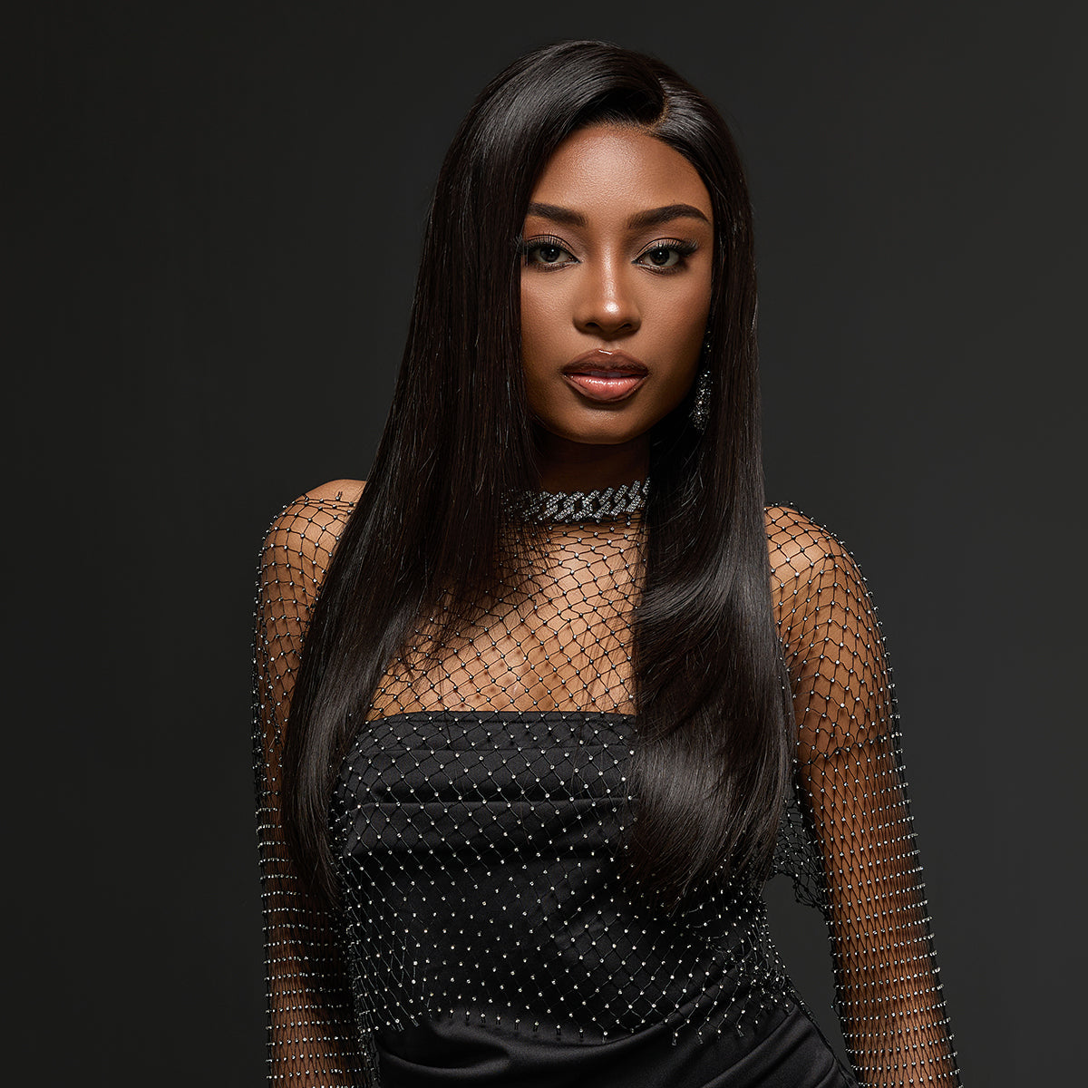 It Girl | RawMagic x Kim Kimble Icon Collection Silky Straight 13x6 Frontal HD Lace Wig with Drawstring Cap Pre-cut Lace