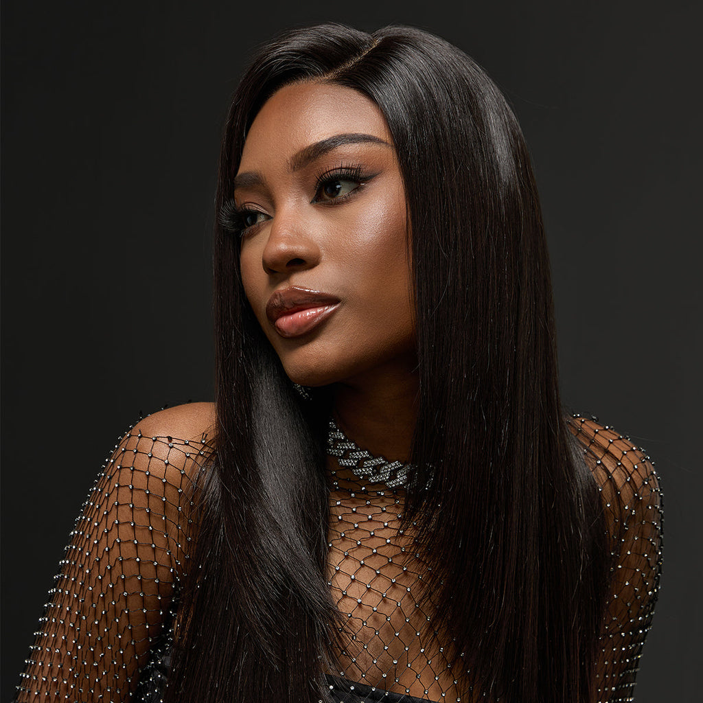 It Girl | RawMagic x Kim Kimble Icon Collection Silky Straight 13x6 Frontal HD Lace Wig with Drawstring Cap Pre-cut Lace