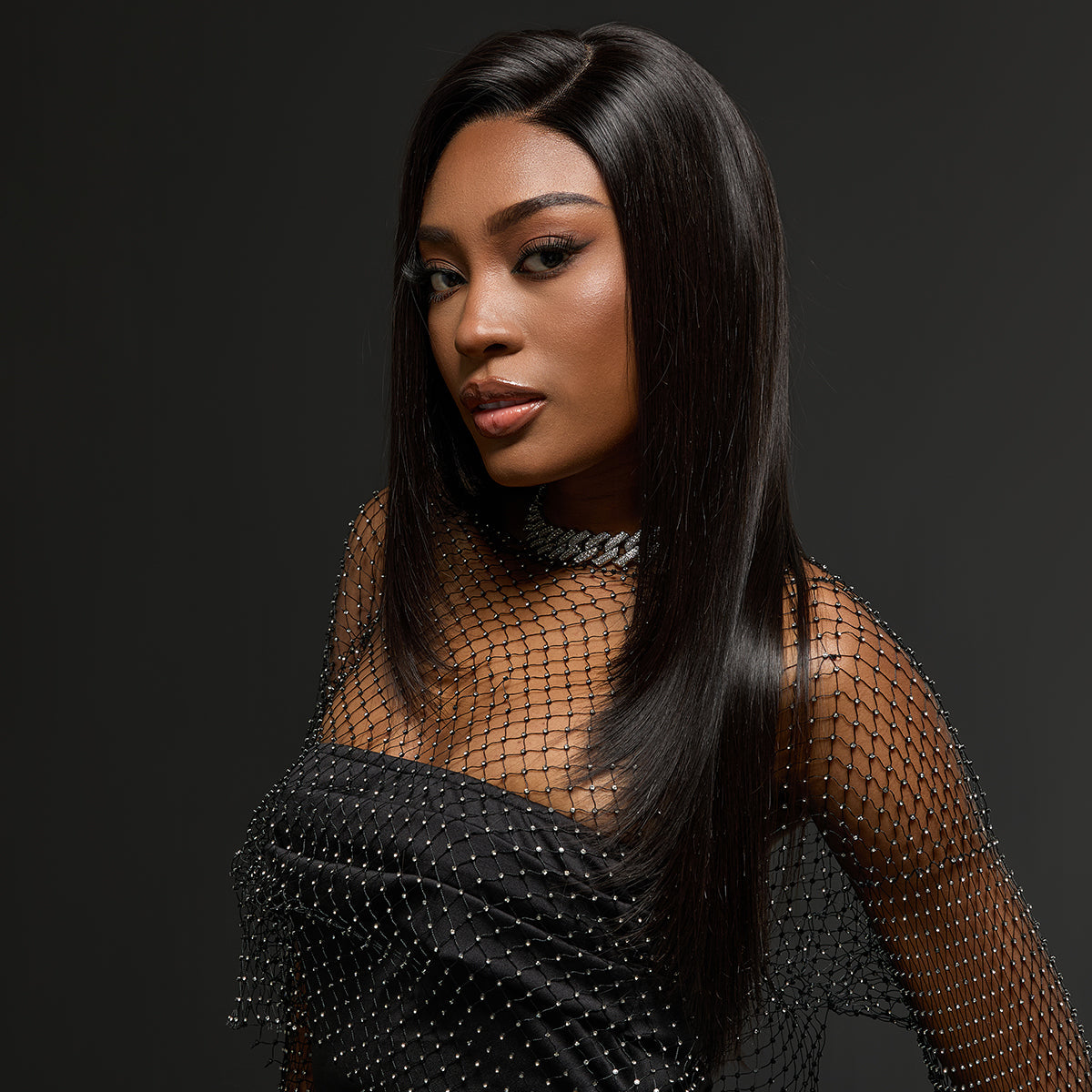 It Girl | RawMagic x Kim Kimble Icon Collection Silky Straight 13x6 Frontal HD Lace Wig with Drawstring Cap Pre-cut Lace