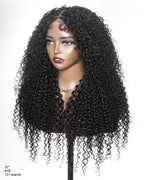 Lulu - Bora Bora Pre Bleached HD Full Lace Human Hair Curly Wave Boho Box Braided Wig