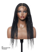 HD Full Lace Knotless Box Braided Wig