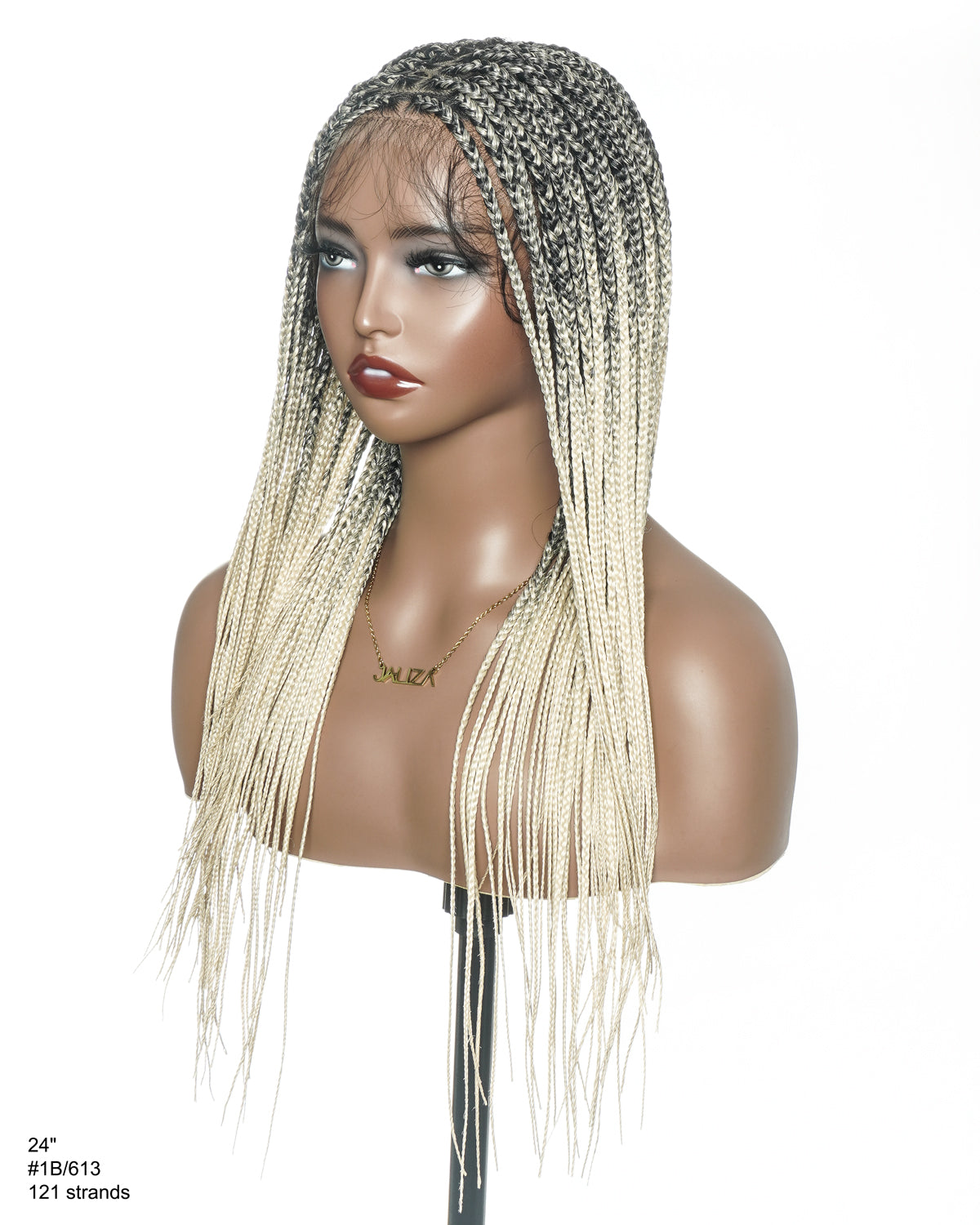 HD Full Lace Knotless Box Braided Wig