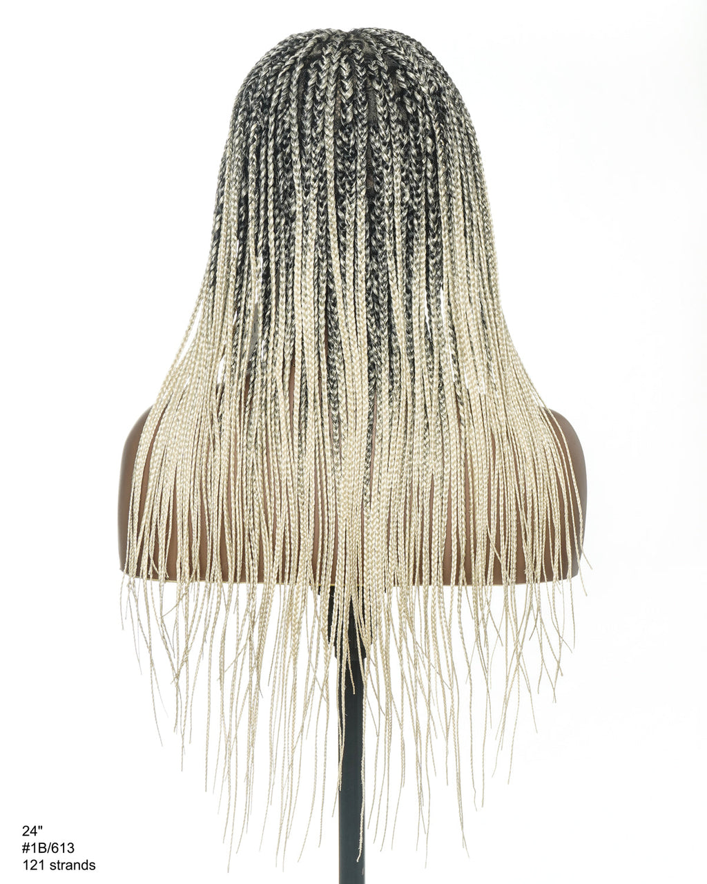 HD Full Lace Knotless Box Braided Wig