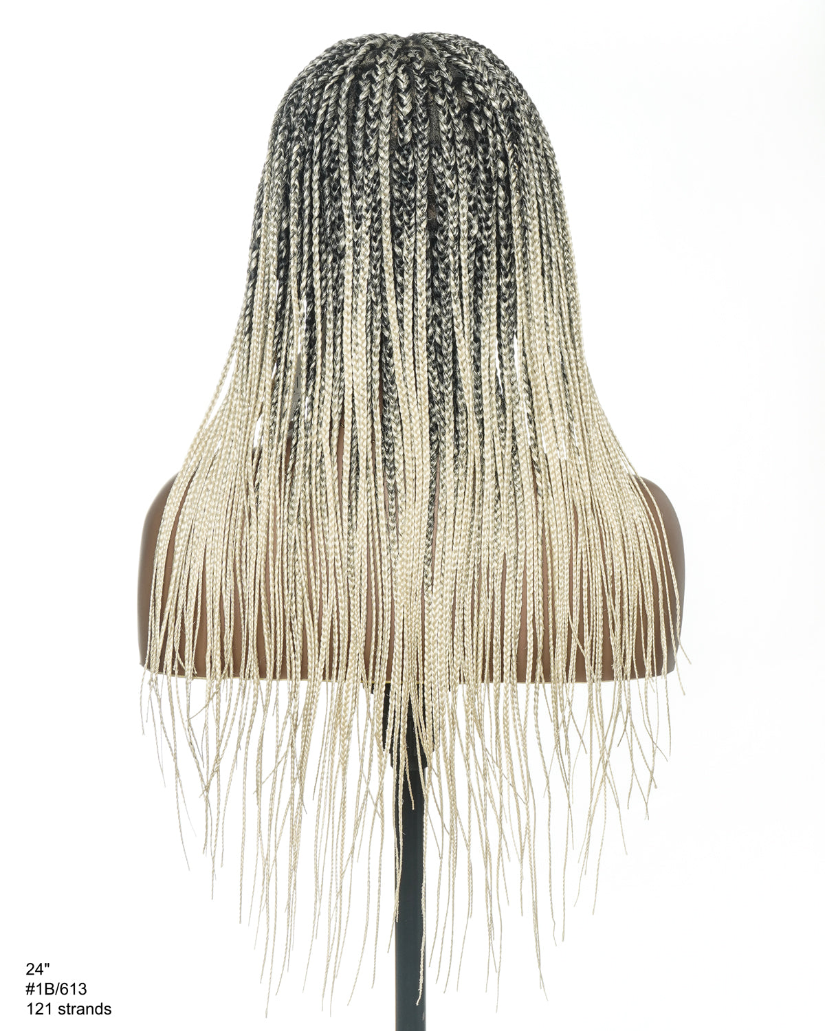 HD Full Lace Knotless Box Braided Wig