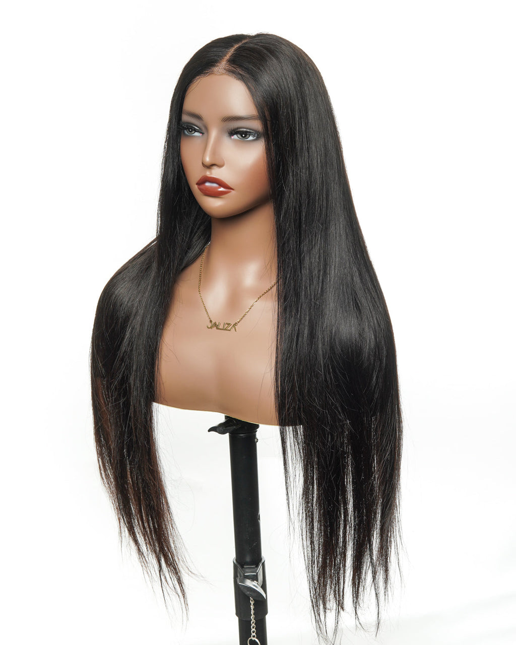 Glamvivi 28" Pre Bleached Glueless 100% Virgin Human Hair HD Lace Straight Wear-to-Go Wig (for US Market Only)