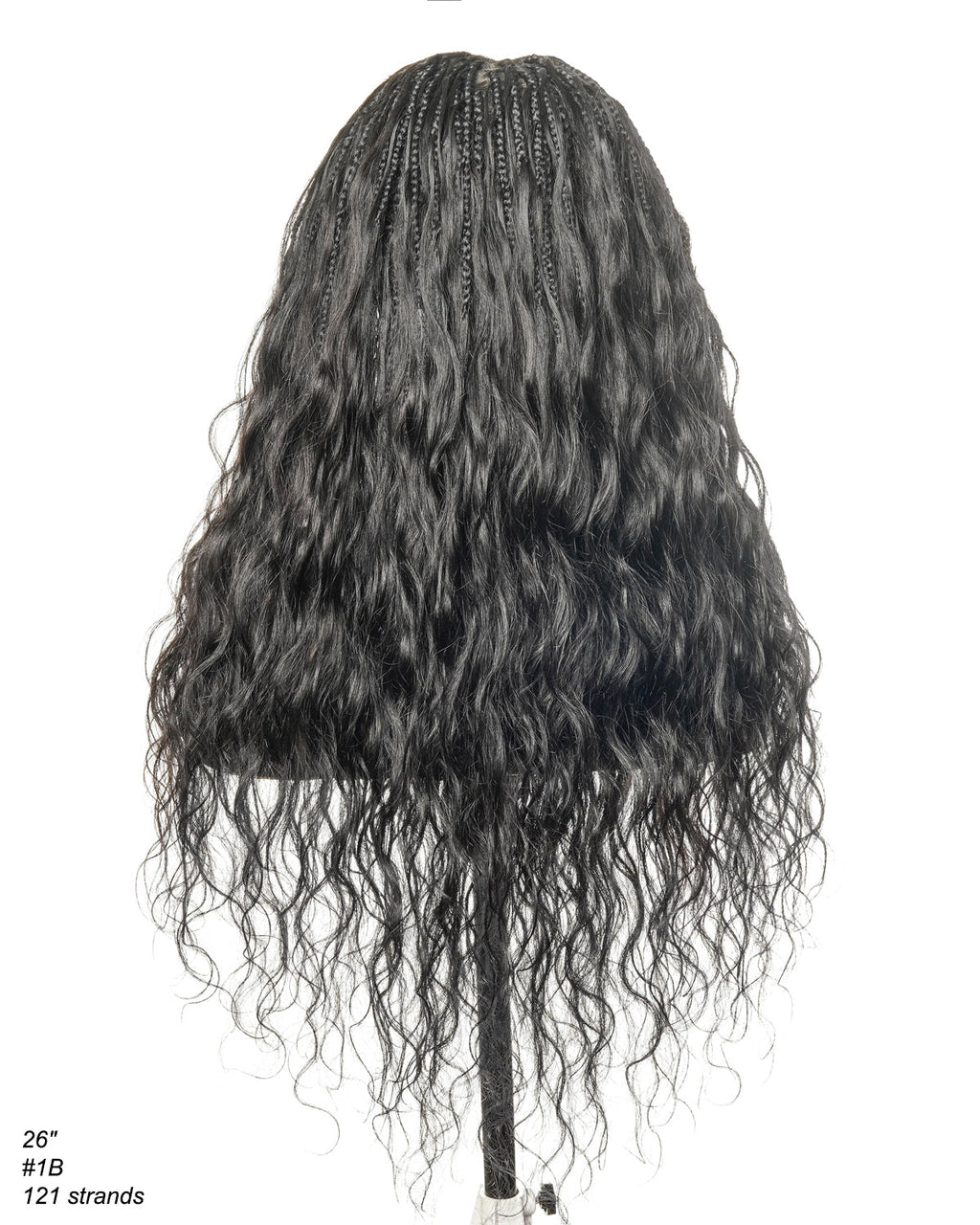 Michelle - Bora Bora Human Hair Body Wave Pre Bleached HD Full Lace Boho Box Braided Wig