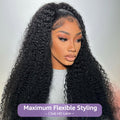 Kinky Curly Replaceable Zip Lace Tops For Block Wig