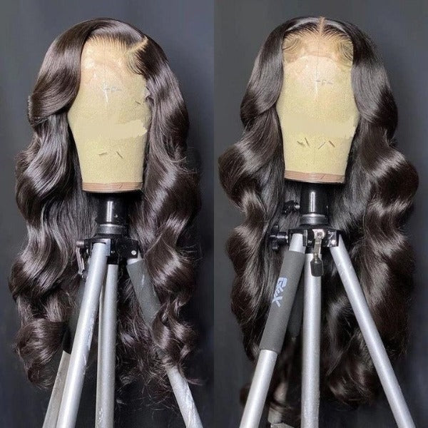 Body Wave Skin Melt HD Lace Wigs 13x4 HD Lace Front Wig Preplucked with Natural Hairline