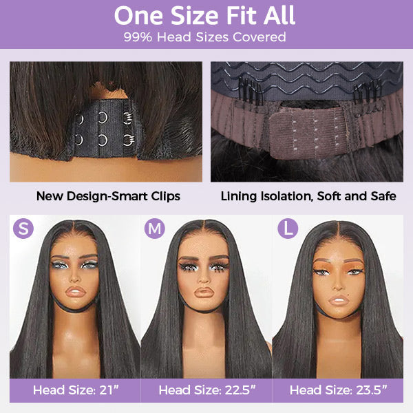 Highlight Balayage Color Body Wave Glueless Wig Pre-cut 9x6 T Part Lace Wear Go Wig With Smart Clips