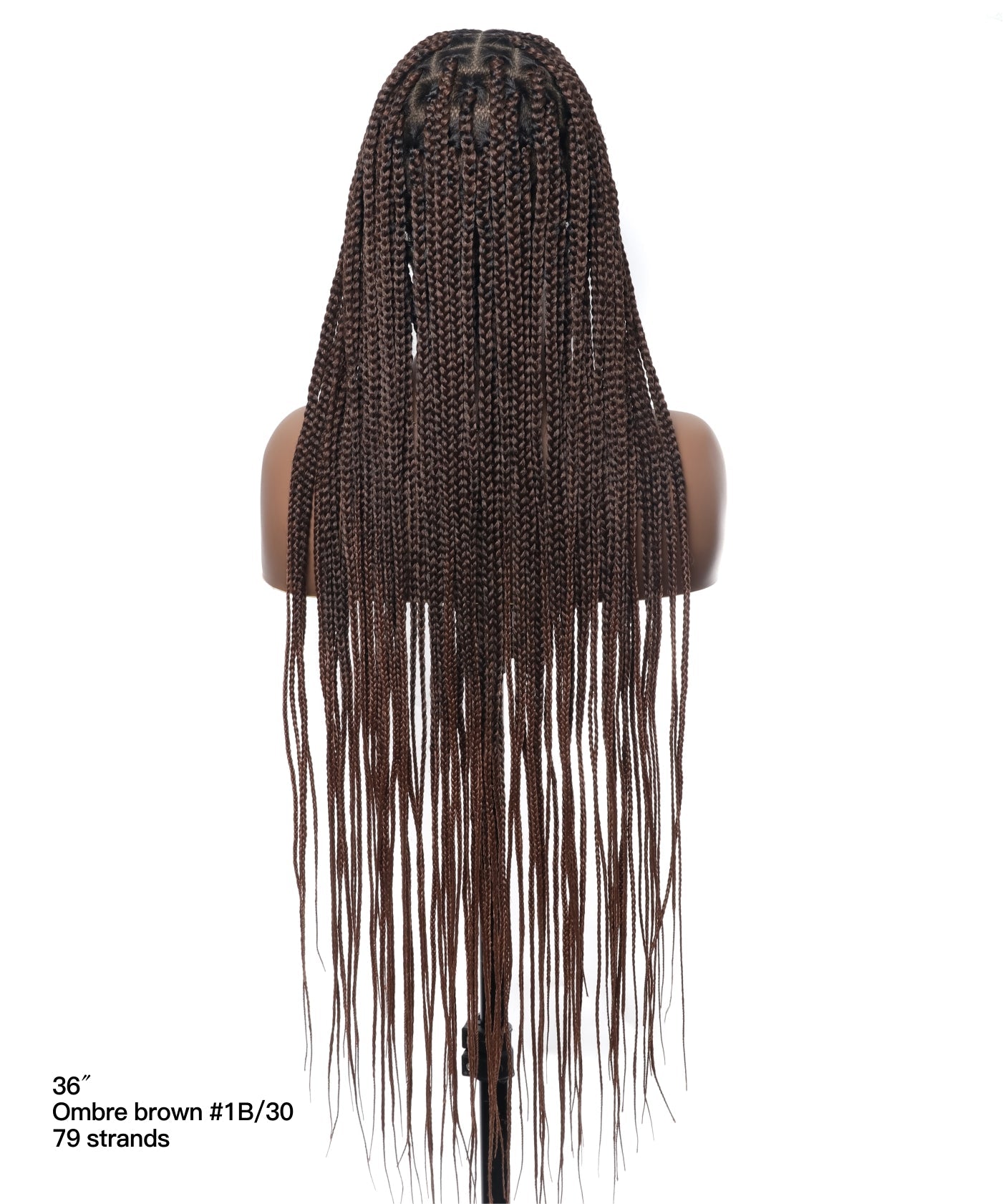 HD Full Lace Knotless Box Braided Wig