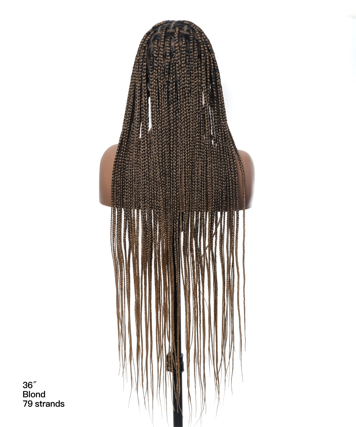 HD Full Lace Knotless Box Braided Wig