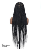 HD Full Lace Knotless Box Braided Wig