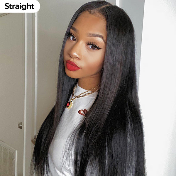 Straight Wavy Curly Pre-cut 7x5 HD Lace Wear Go Glueless Wig Bleached Invisible Knots Beginner Friendly