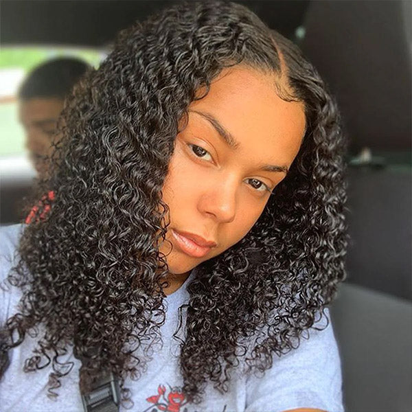 Wear Go Wigs Undetectable 13x6 HD Lace Front Wigs With Elastic Drawstring Glueless Human Hair Wigs Natural Look Beginner Friendly For Women