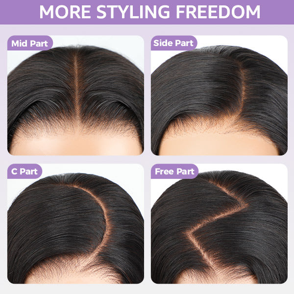 M-cap Body Wave 4/27 Highlight Color Pre Cut 9x6 Lace Wear Go Glueless Wigs Invisible Knots With Pre-Plucked Hairline
