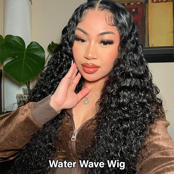 Pre Bleached Plucked Wear Go Glueless Wigs With Natural Hairline Pre Cut Lace 4x4 Lace Closure Wig