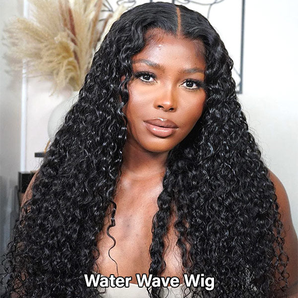 Pre Cut Lace Wear Go Glueless Wigs 4x4 Lace Closure Wigs PrePlucked With Human Hair