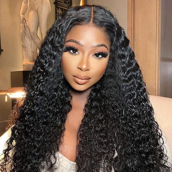 CLEARANCE | Water Wave Pre-cut 7x5 HD Lace Wear&Go Glueless Wig 220% Density