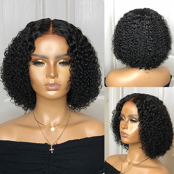 Limited Restock | Celebrity Style Small Kinky Curl Lace Closure Wig - US Only