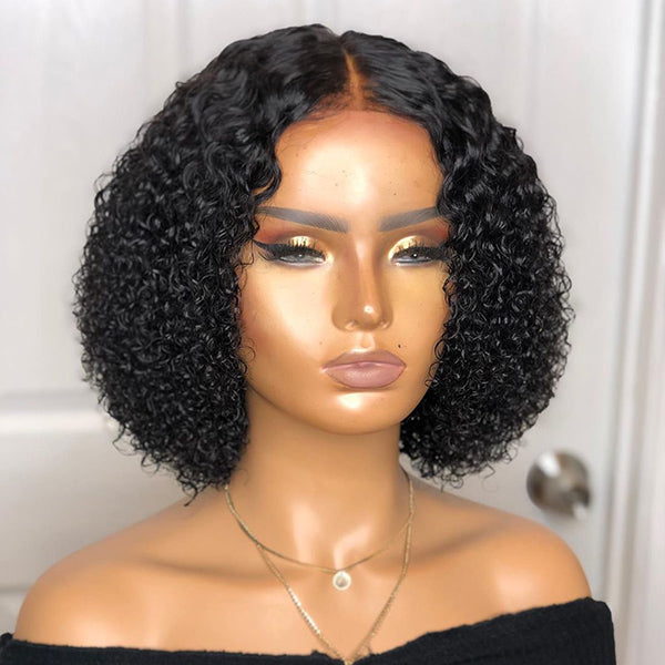 Limited Restock | Celebrity Style Small Kinky Curl Lace Closure Wig - US Only