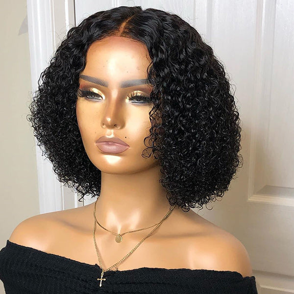 Limited Restock | Celebrity Style Small Kinky Curl Lace Closure Wig - US Only