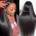 Straight Glueless Install Melted Pre-cut 7x5 HD Lace Wear Go Wig With Snug Fit Drawstring Bleached Knots Flawless Look