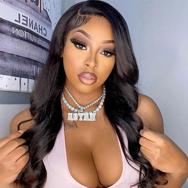 BOGO Body Wave Pre-cut 7x5 9x6 HD Lace Wear Go Wig 0 Skill Needed