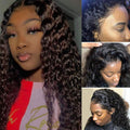 Water Wave 13x4 Lace Frontal Human Virgin Hair
