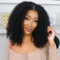 Afro Curly Wear Go Wig Pre Cut 7x5 HD Lace 100% Glueless Human Hair