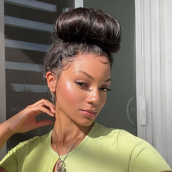Body Wave Invisi Drawstring 360 Glueless Wig Flexible Fit Bleached Knots Wig Pre-Cut Lace