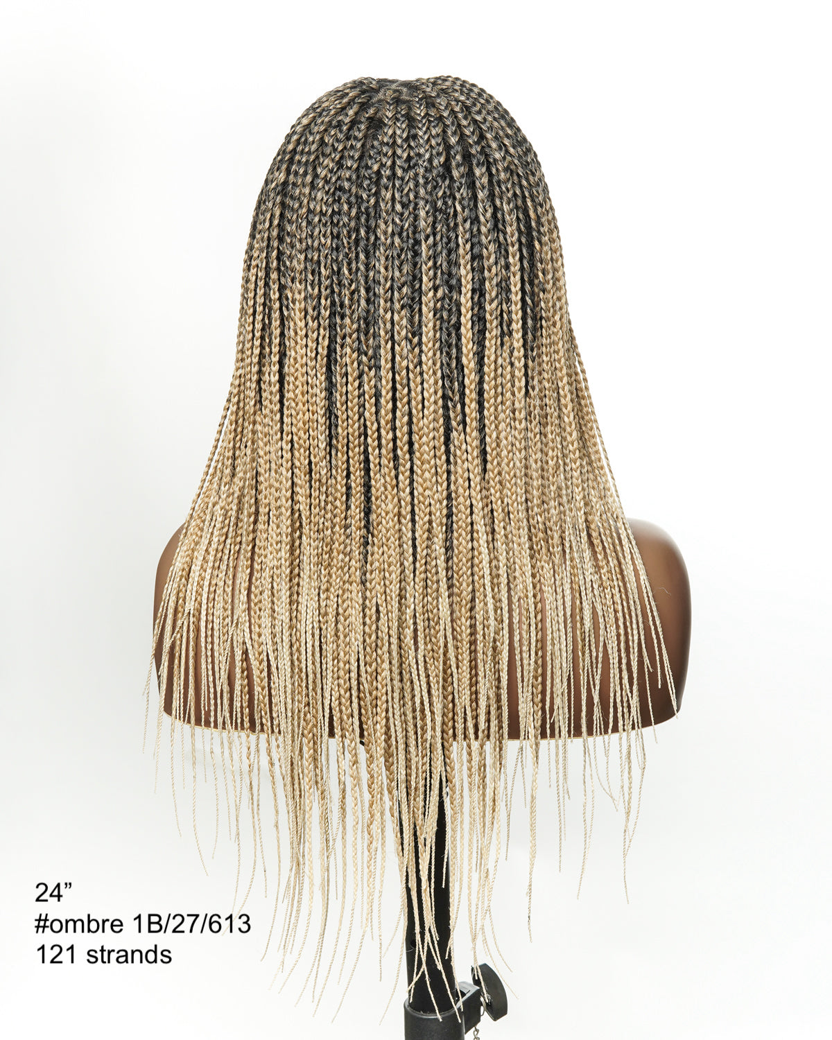 HD Full Lace Knotless Box Braided Wig