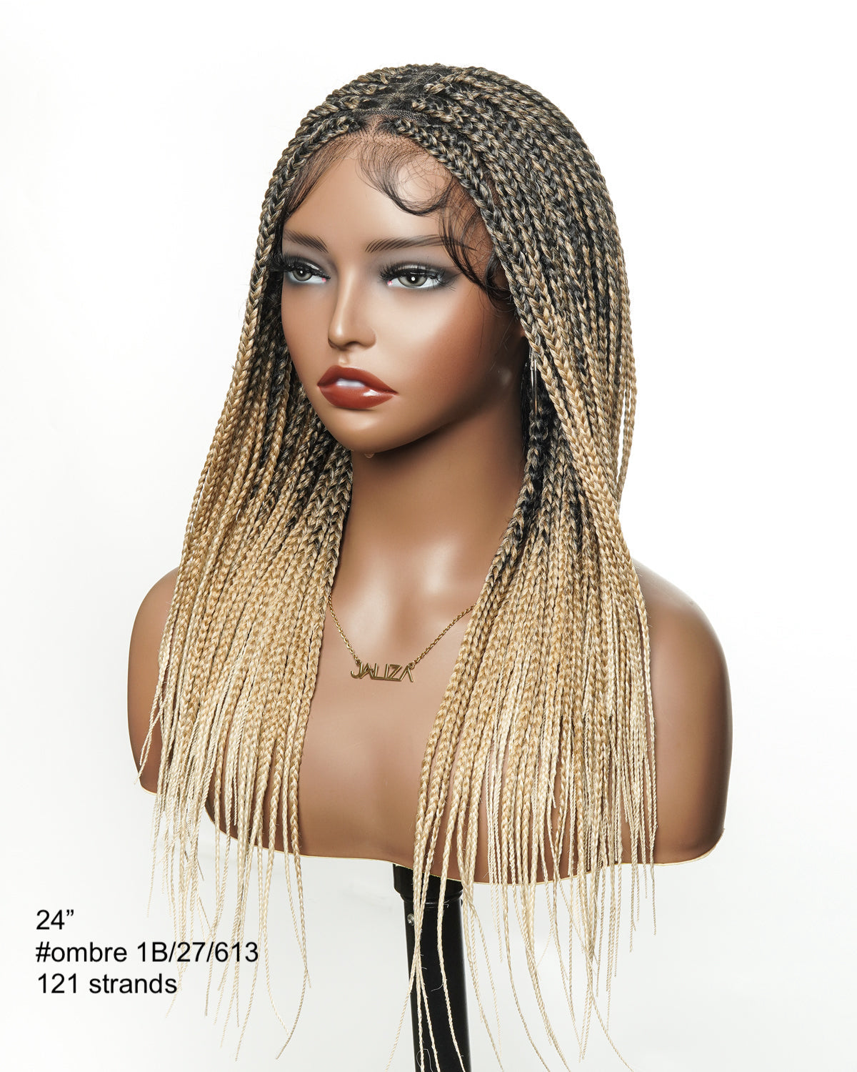 HD Full Lace Knotless Box Braided Wig