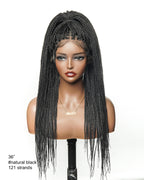 HD Full Lace Knotless Box Braided Wig