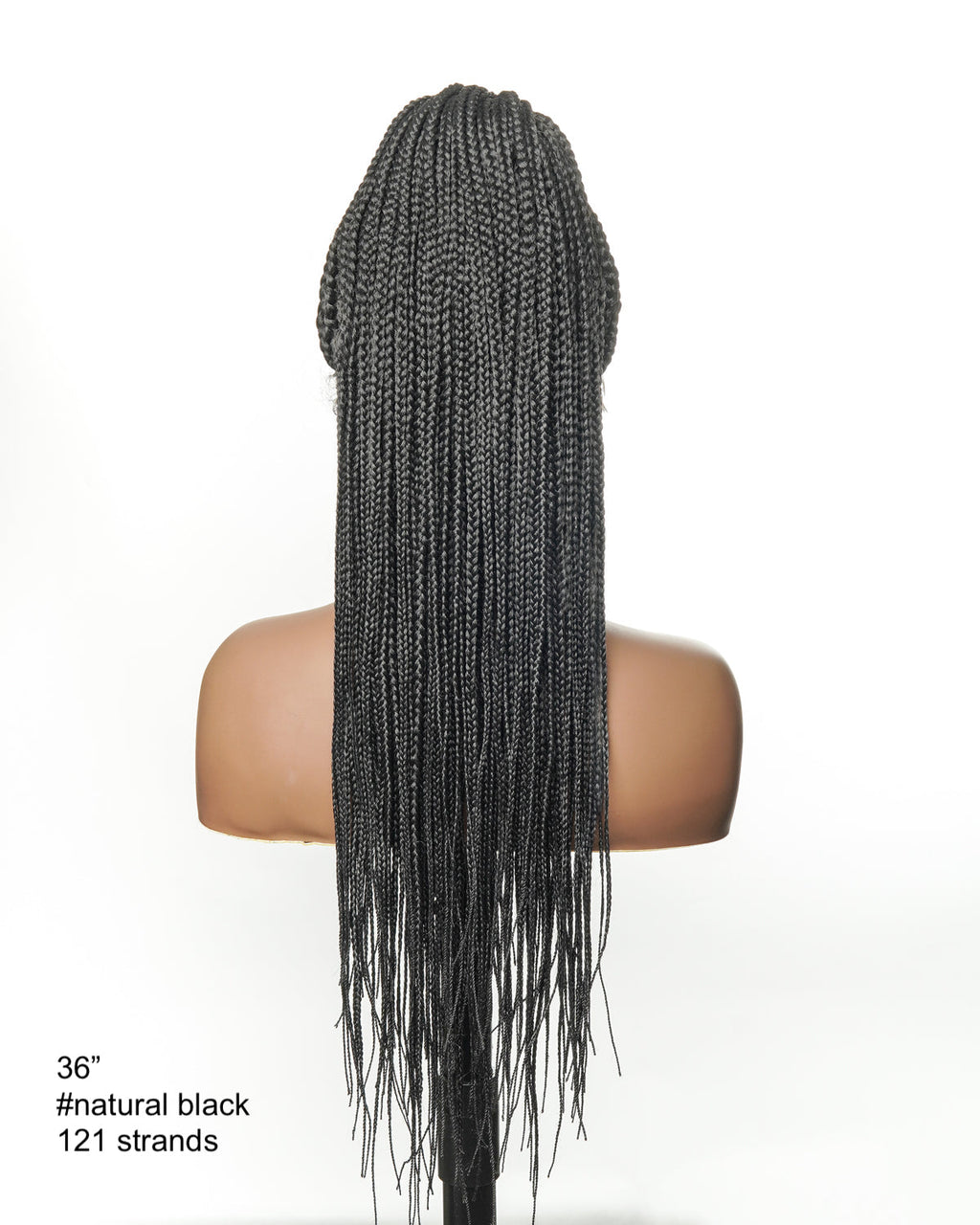 HD Full Lace Knotless Box Braided Wig