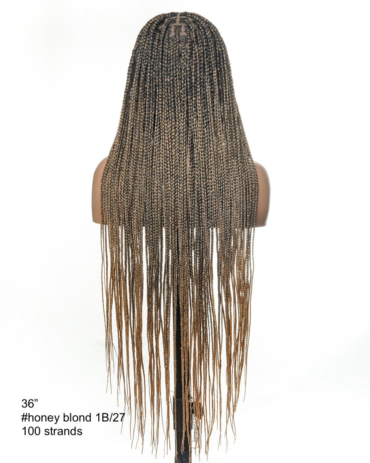 HD Full Lace Knotless Box Braided Wig