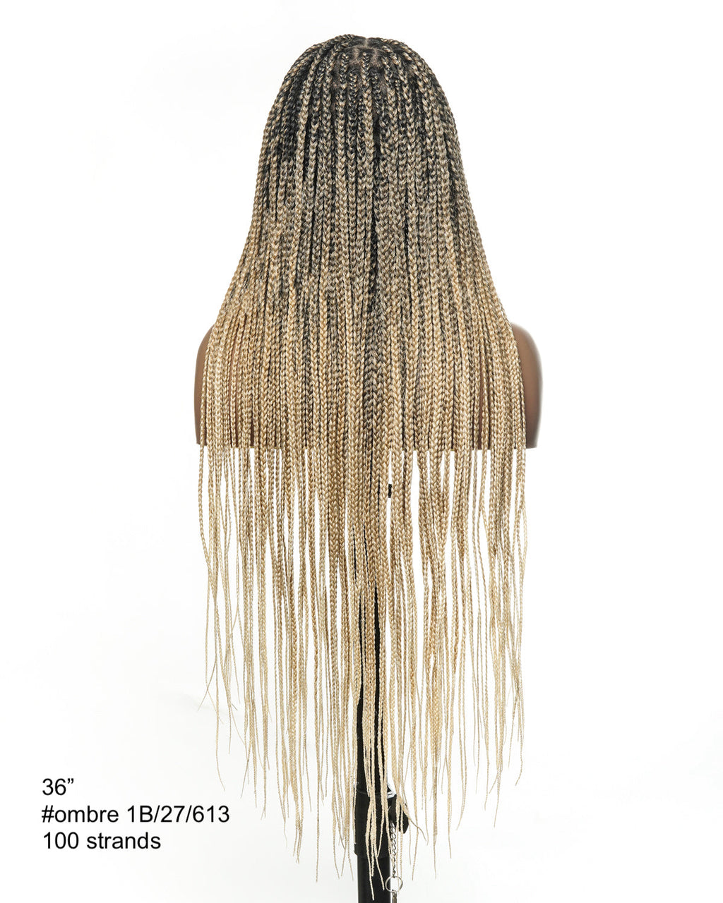 HD Full Lace Knotless Box Braided Wig