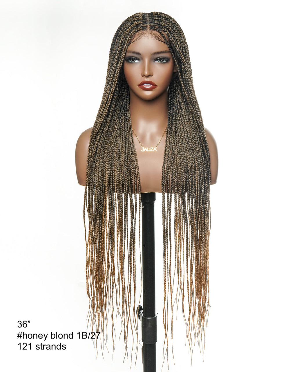 HD Full Lace Knotless Box Braided Wig