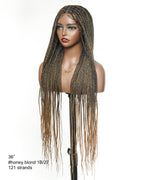 HD Full Lace Knotless Box Braided Wig