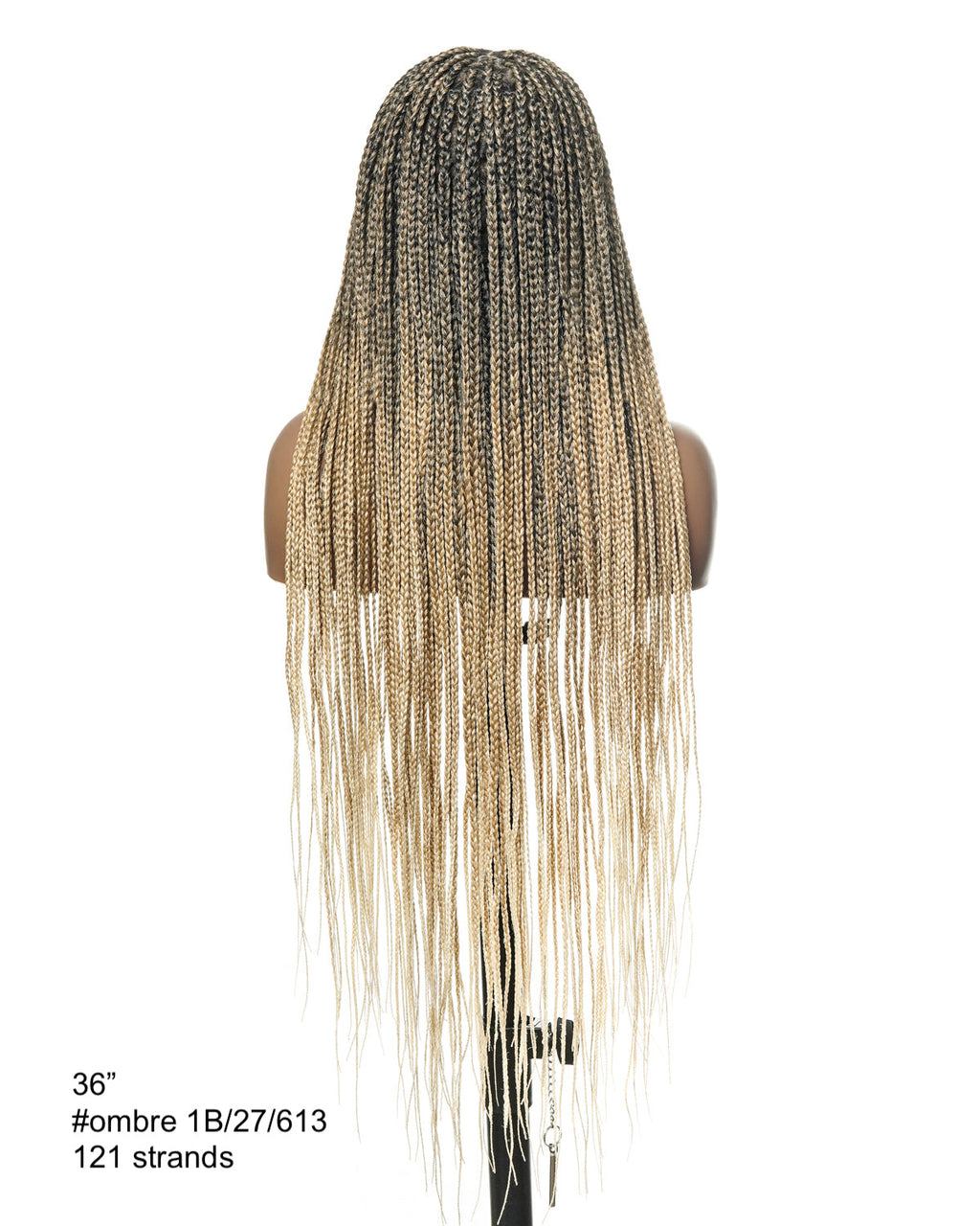 HD Full Lace Knotless Box Braided Wig