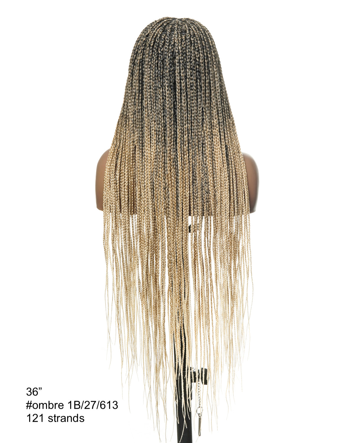 HD Full Lace Knotless Box Braided Wig