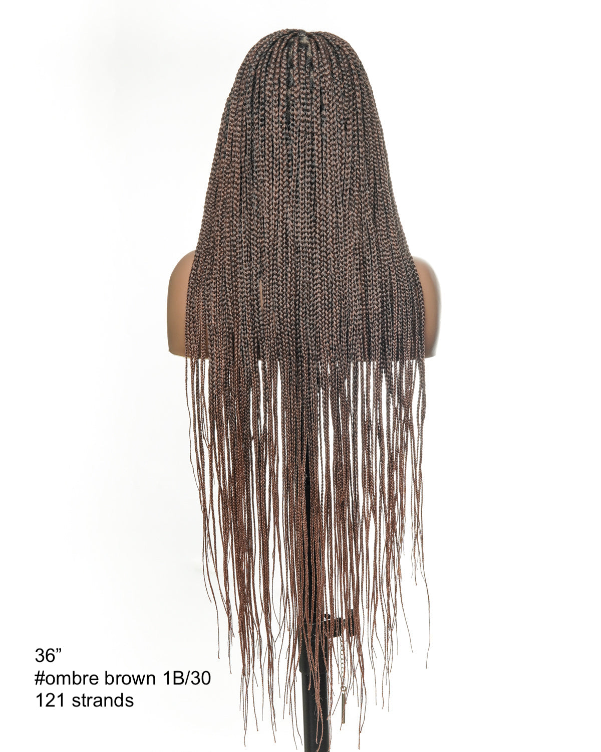 HD Full Lace Knotless Box Braided Wig