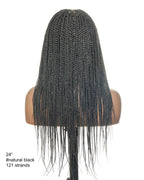HD Full Lace Knotless Box Braided Wig