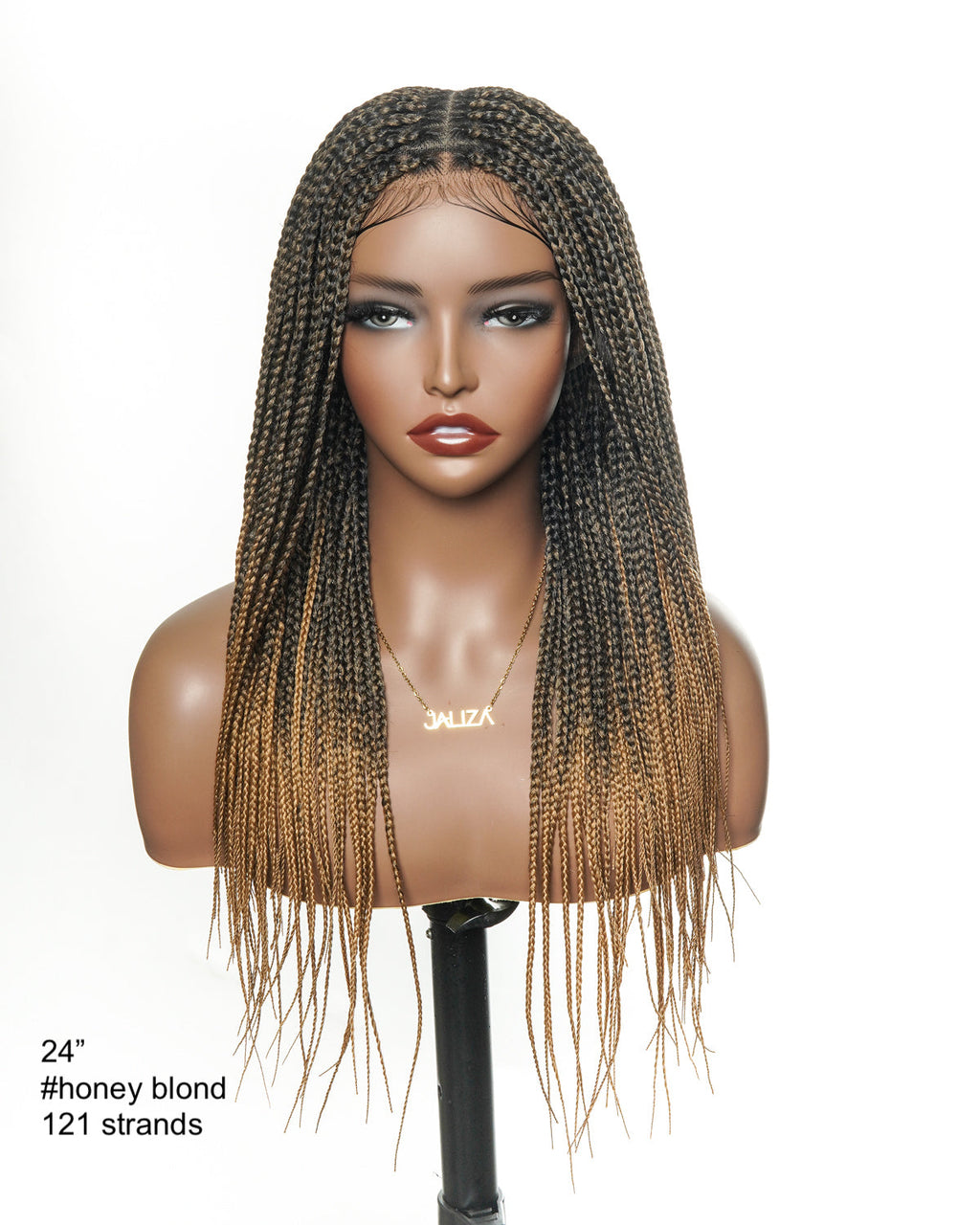 HD Full Lace Knotless Box Braided Wig