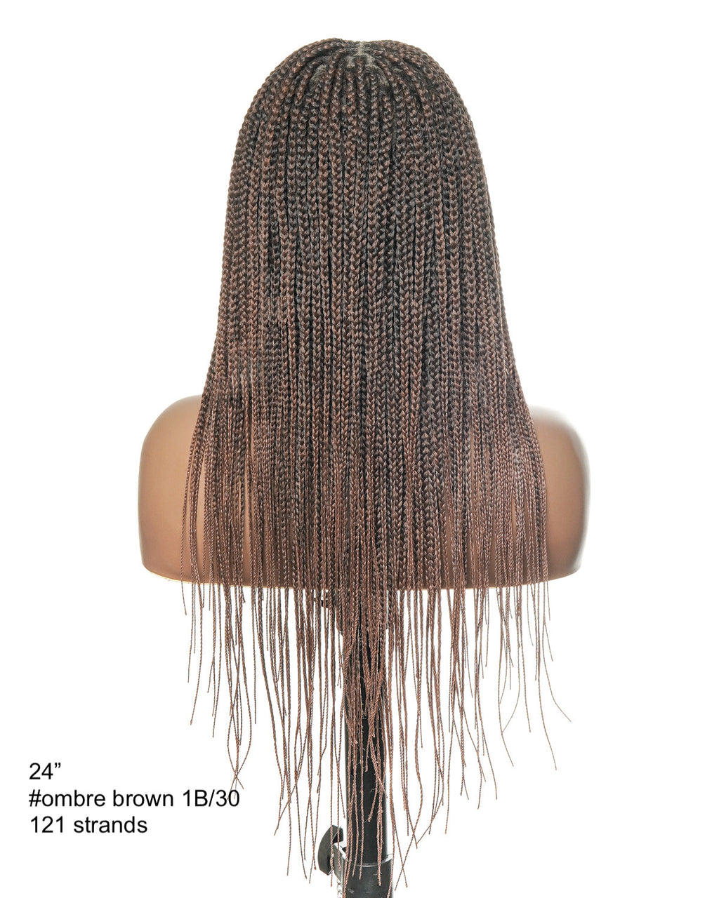 HD Full Lace Knotless Box Braided Wig
