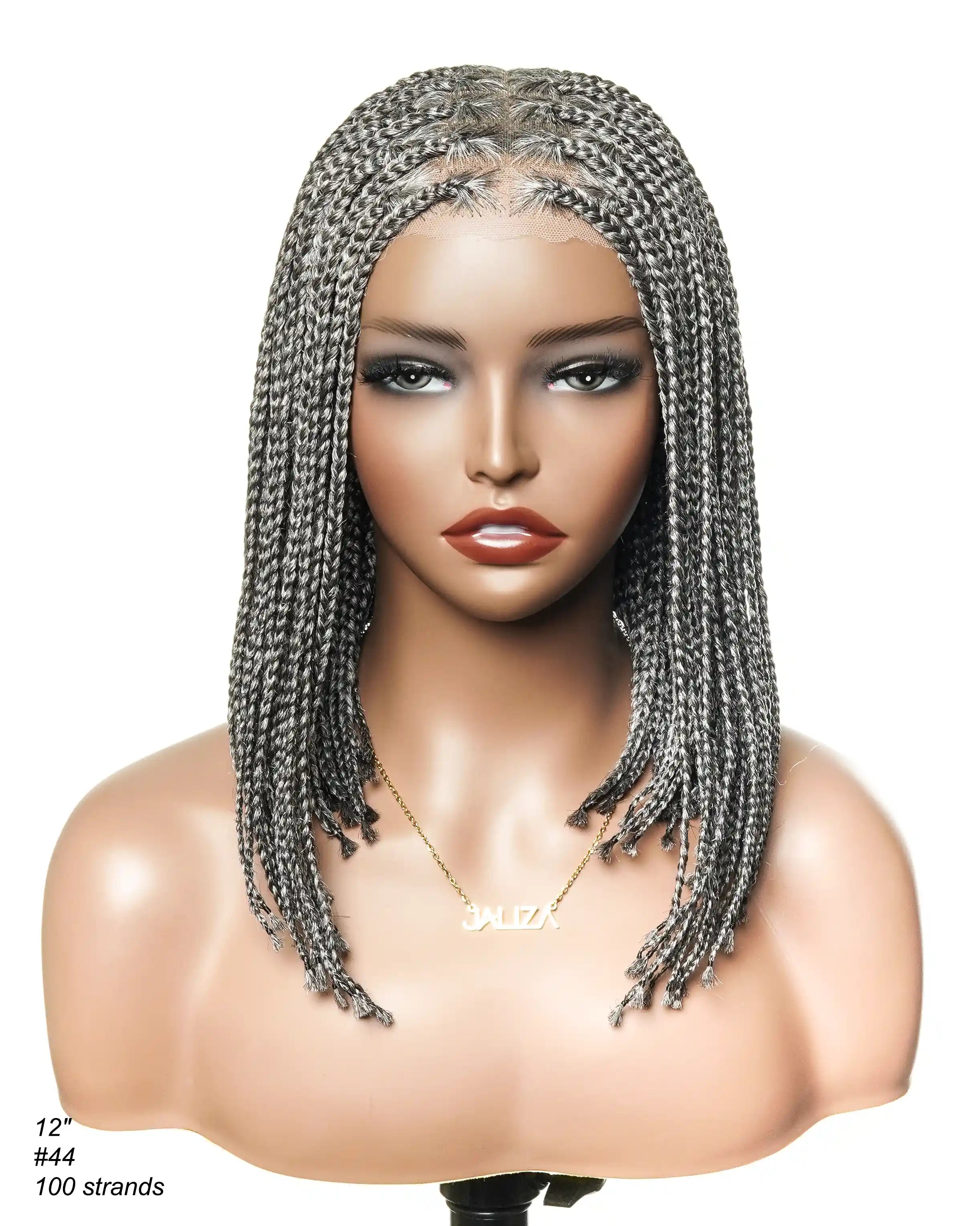 HD Full Lace Knotless Box Braided Wig